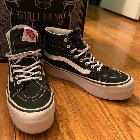 thick platform vans